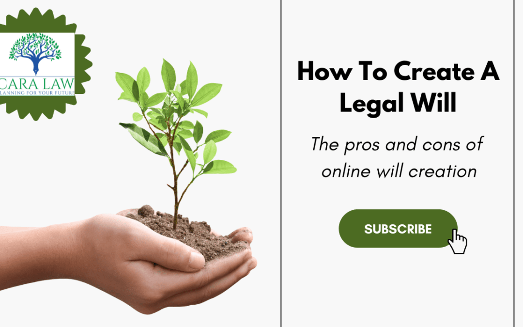 How To Create A Legal Will