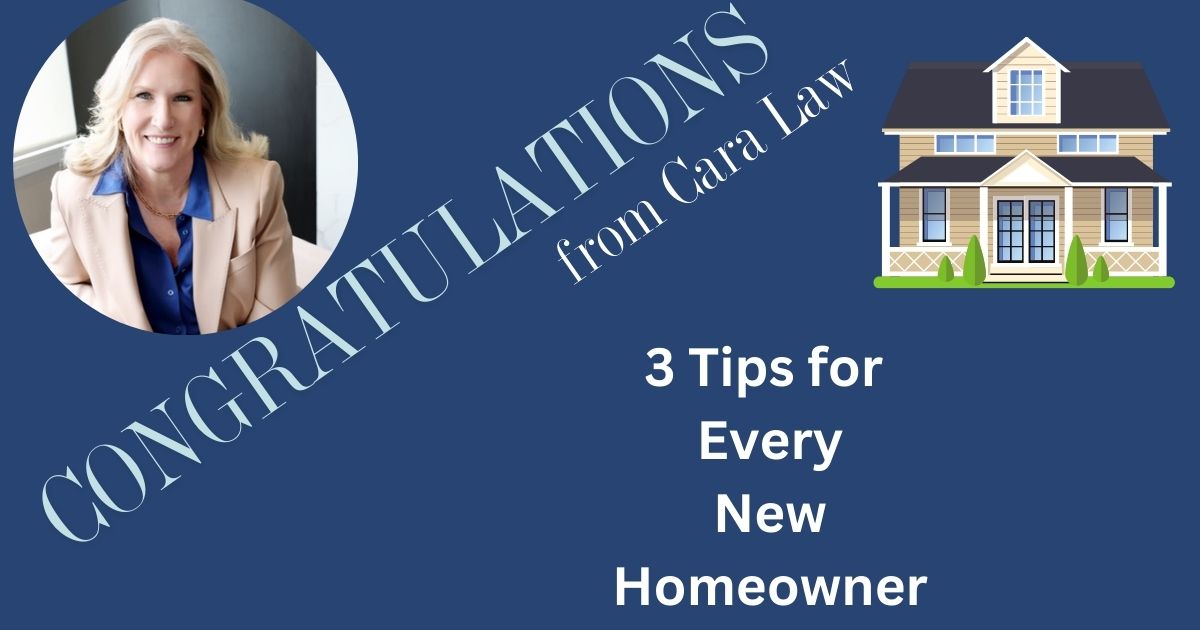 3 Tips For Every New Homeowner